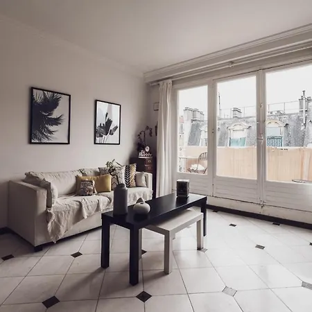 Hostnfly - Splendid Bright Apt With Balcony To Convention Apartment